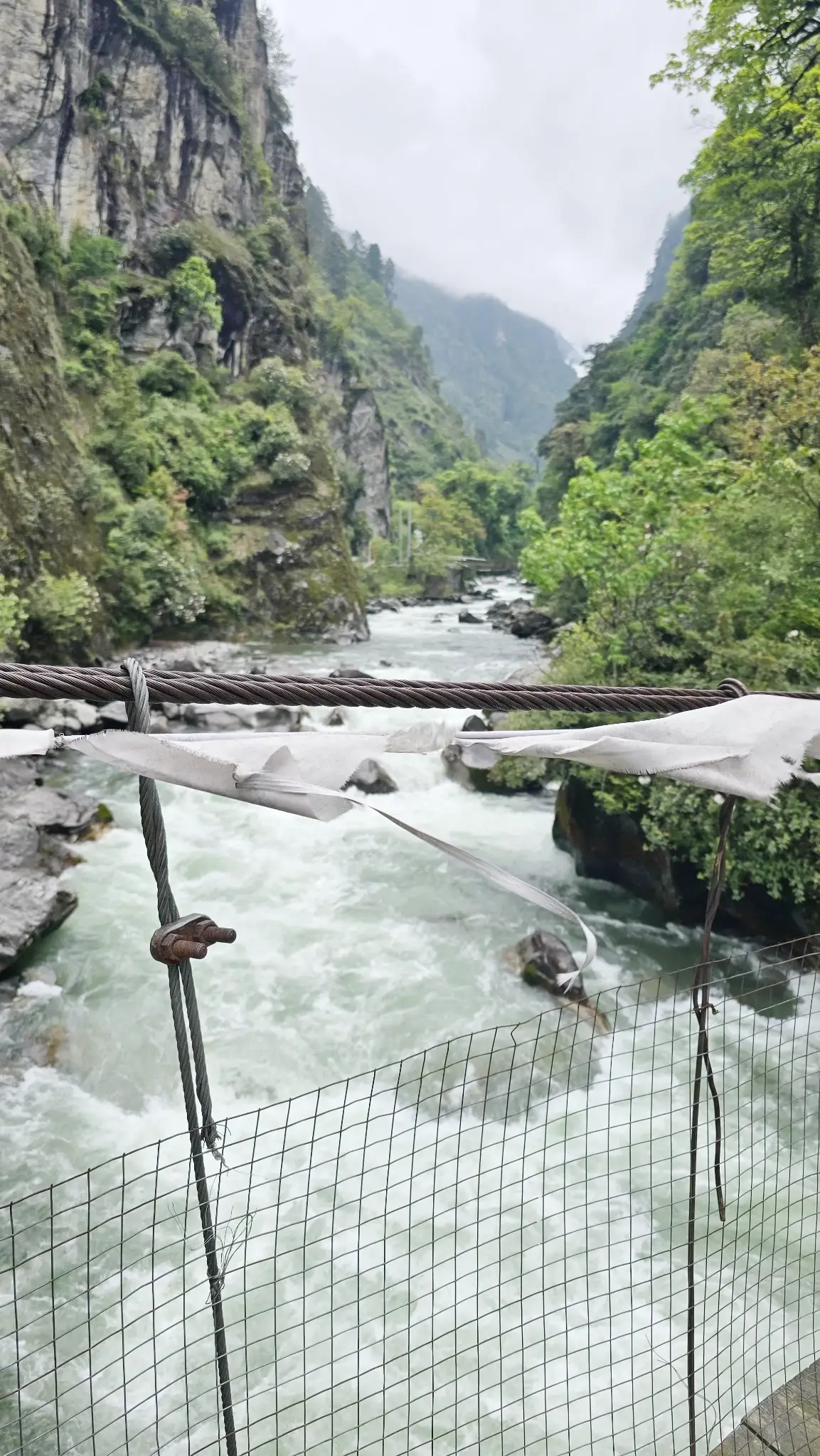 River bridge view near Tawang